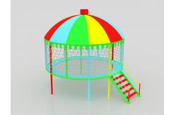 China Rope Mobile Inflatable Jump Park Children Bungee Trampoline Jumping supplier