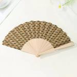 Foldable Chinese Japanese Fan for Hot Flash Church Decoration Music Festival Dance Party for sale