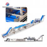 Fruit and vegetable selection  washing and drying production line