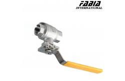 China High Performance Manual Two Piece Stainless Steel Industrial Ball Valve supplier