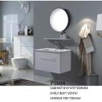 Waterproof PVC Vanity Cabinets For Bathroom / Howeroom / Washroom Using for sale