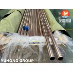 ASME SB111 UNS C70600, Cu-Ni 90/10, CuNi10Fe1Mn Copper Nickel Alloy Seamless Tube for sale