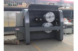 China Round Log Timber Multiple Multi Blade Rip Saw wWood Cutting Saw Machine supplier