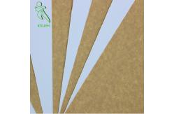 China Brown Back White Coated Moisture Proof Paper 135gms Min 350gms Max supplier