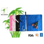 Multi Functional Baby Boy Diaper Bags , Printed Blue Menstrual Wet Bag for sale