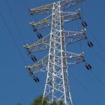 Galvanized Angle Steel Cross Arm Transmission Line Tower for sale