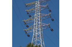 China Galvanized Angle Steel Cross Arm Transmission Line Tower supplier