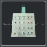 Laser Engraved Metal Numeric Keypad Watertight With Ultra Thin Membrane for sale