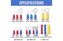 China ISO Plastic Non Insulated Terminals Multipurpose Easy Installation 1500pcs supplier