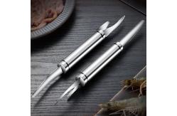 China Stainless Steel Material Shrimp Deveiner Tool And Peeler Oyster Shucking Knife supplier