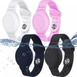 Waterproof Kids Silicone Airtag Bracelet For Wristband Of AirTag GPS Tracker Case For Air Tag Holder Strap Band for sale