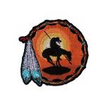 Custom Clothing Accessories  Iron On Badge Patches Heat cut Embroidered Fabric Decorative for sale