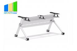 China School College Study Desks Training Room Stackable Tables With Castors supplier