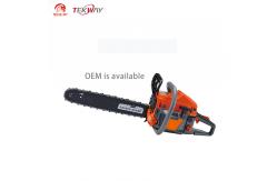 China 2 Stroke Small Gas Chainsaw / Single Cylinder Gas Pole Chain Saw 62cc supplier
