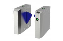 China TTL232 Communication Flap Barrier Turnstile With High/Low Level Control And Indicator supplier