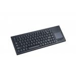 USB PS2 86 Keys Plastic Industrial Keyboard With Ruggedized Touchpad for sale