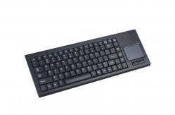 China USB PS2 86 Keys Plastic Industrial Keyboard With Ruggedized Touchpad supplier