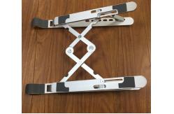 China 4mm Punch stamping Adjustable Tabletop Laptop Stand metal laptop riser supplier