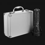 Search Rescue Powerful Tactical Flashlight , Black Sd75 Lumintop Flashlight for sale