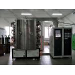 Copper Valves and Caps PVD Plating Equipment / Casting Alloy Piping and Plumbings Chroming Machine for sale