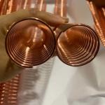 32MM Rose Gold Electroplated Metal Spiral Wire O, Suitable For High-End Notebooks for sale