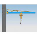 Electric Mobile Wall Mounted Jib Crane 3 Phase For Workshop for sale