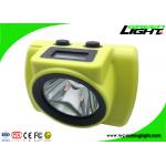 Hard Hats Cordless Mining Cap Lamps OLED Screen USB Charger With Handy Switch for sale