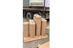 China Grid Thermal Electrical Insulation Cloth With Glue Material For Dry Transformer supplier