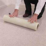 Anti Paint Spills 24 Inch 3,4mil Self Adhesive Carpet Protector Film For Hotel Renovation for sale
