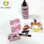Bottle Cup Tube Heat Shrink Wrap Labels Adhesive Stickers Custom Thickness For Display Box for sale