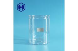 China Custom Service Round 830ml PET Easy Open End Cans 401# Transparent Food Packaging supplier