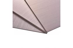 China Brushed Surface UV-Resistant Cladding Composite Panel supplier