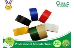 China Personalized Black Electrical Cloth Tape , Cool Fabric Duct Tape For Packing supplier