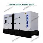 Customized Liquid Cooled Generator 1500RPM 100KVA 80KW For Hotel for sale