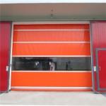 Noise Reduction PVC Fast Door With Dedicated Frequency Conversion Motor Automatic Open Style Up To 30dB Noise Reduction for sale