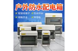China 32A IP65 Outdoor Distribution Box With Transparent Door supplier