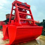 12CBM Radio Clamshell Grab Bucket Remote Control For Bulk Material