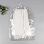 LDPE Clear Transparent Laundry Dry Cleaning Garment Bag Plastic Customized for sale