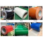 0.2 - 1.2mm Coating Thickness Colored Steel Sheet Coil 300 - 450Mpa Tensile Strength for sale