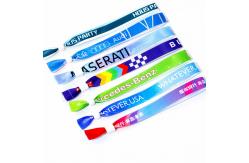 China Perfect Woven Cloth Wristbands for Your Event Various Sizes OEM Accepted supplier