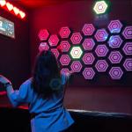 Interactive Throwing Game Room Team Sport Reaction Physically Challenging Ar Game for sale
