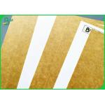 Folding Resistance 200 GSM Food Grade Kraft Liner Board 1 Side White Coated for sale