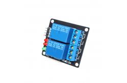 China 5V 12V 24V 2 Channel Low Level Trigger Relay Module supplier