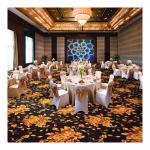 Auditorium Jacquard Wilton Woven Carpet With Stain Resistant for sale