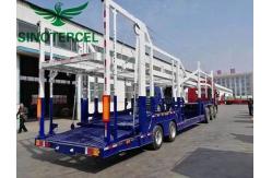 China 80000kg Car Carrier Semi Trailer Car Hauler Trailer For Semi Truck supplier