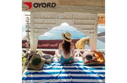 China Printed Sublimated Beach Towels Environmental Friendly Antibacterial Fashion Style supplier