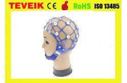 China Rubber Material EEG Cap Separating Neurofeedback 20 Electrode 1 Year Warranty supplier