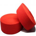 Knitted 3cm Nylon Elastic Webbing Red Braided Loop Watch Band