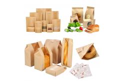 China Custom Printed Self Seal Greaseproof Food Paper Bags supplier