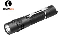 China Self - Defense / Outdoor Rechargeable LED Flashlight 10506cd Beam Inensity supplier